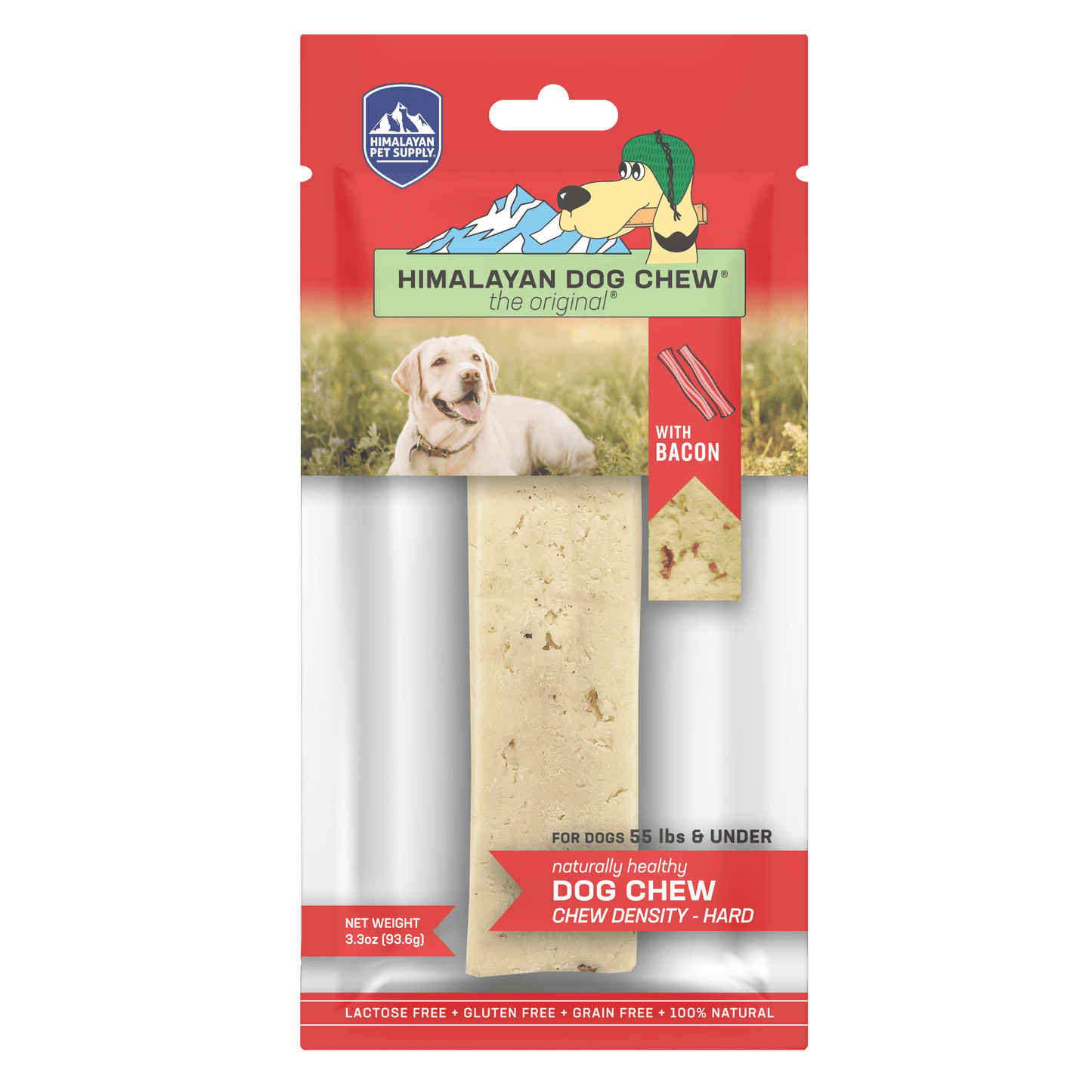 Himalayan Dog Chew Large For Dogs up to 55# - Bacon