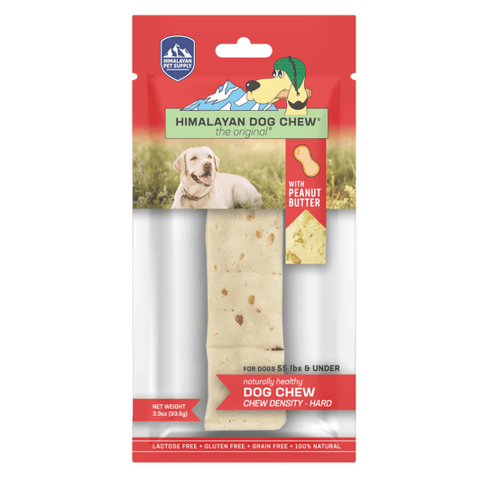 Himalayan Dog Chew Large For Dogs up to 55# - Peanut Butter
