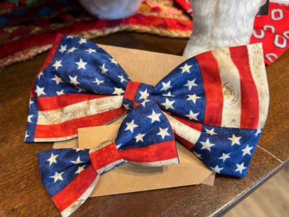 Alfred's Bows "Stars & Stripes" Tiny Bow