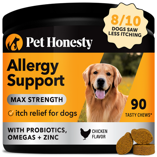 Pet honesty allergy support max strength