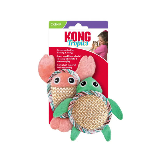 Kong cat tropics pals 2 pack