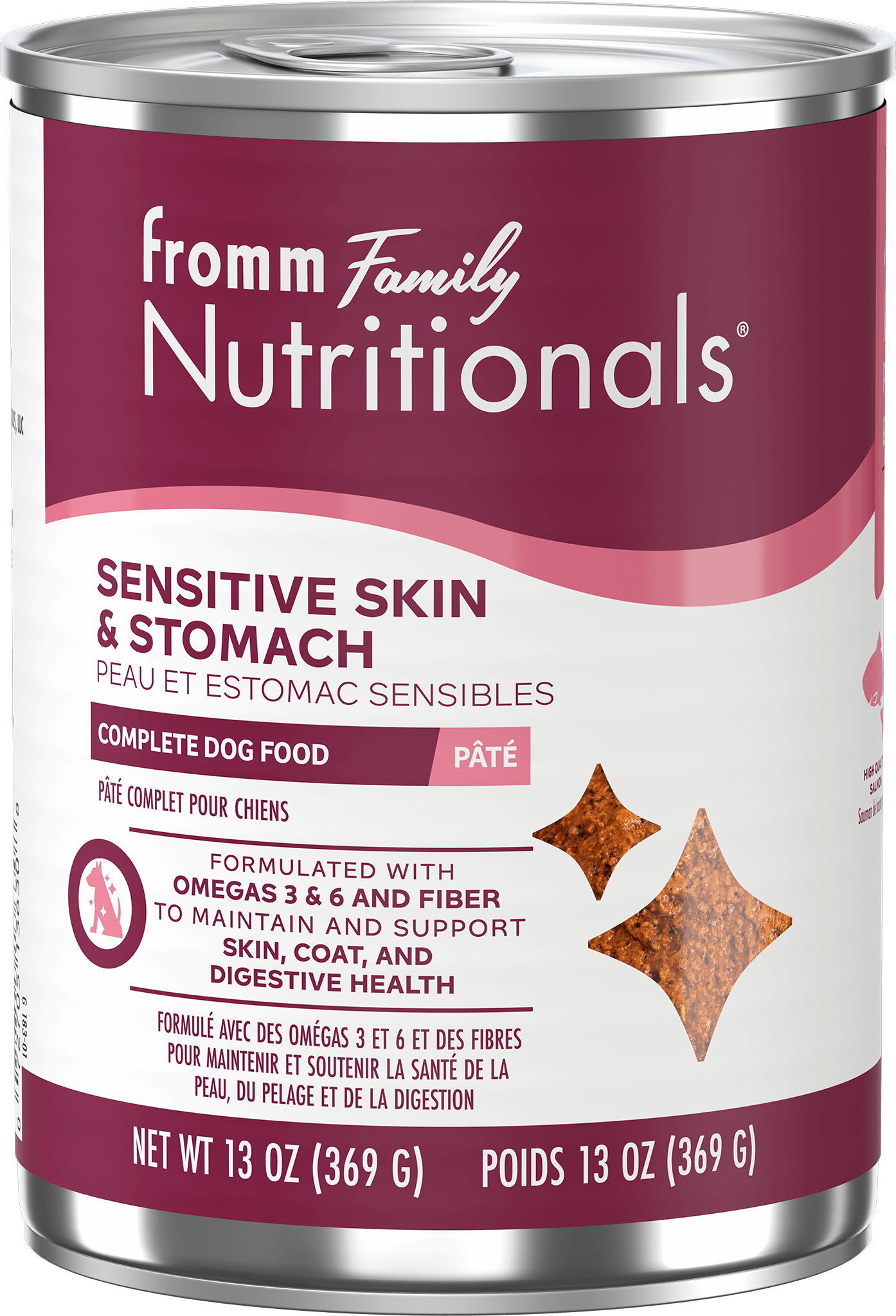 Nutritionals Sensitive Skin and Stomach Complete Dog Food Pâté