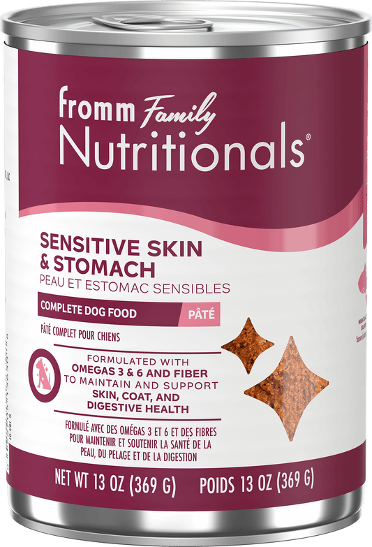 Nutritionals Sensitive Skin and Stomach Complete Dog Food Pâté