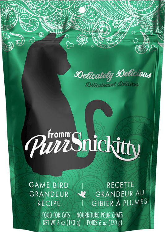 fromm purrsnickity game bird grandeur