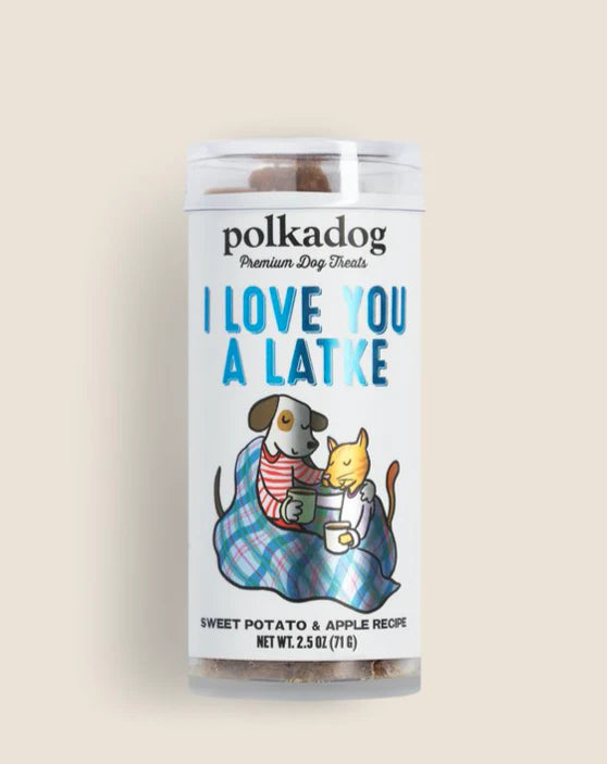 POLKA DOG BAKERY I LOVE YOU LATKE HOLIDAY MINI 2.5OZ TUBE