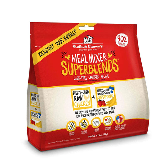 stella and chewy chicken super blends meal mixer