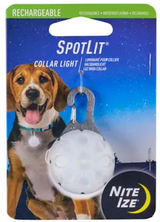 Nite ize spotlit collar light rechargeable