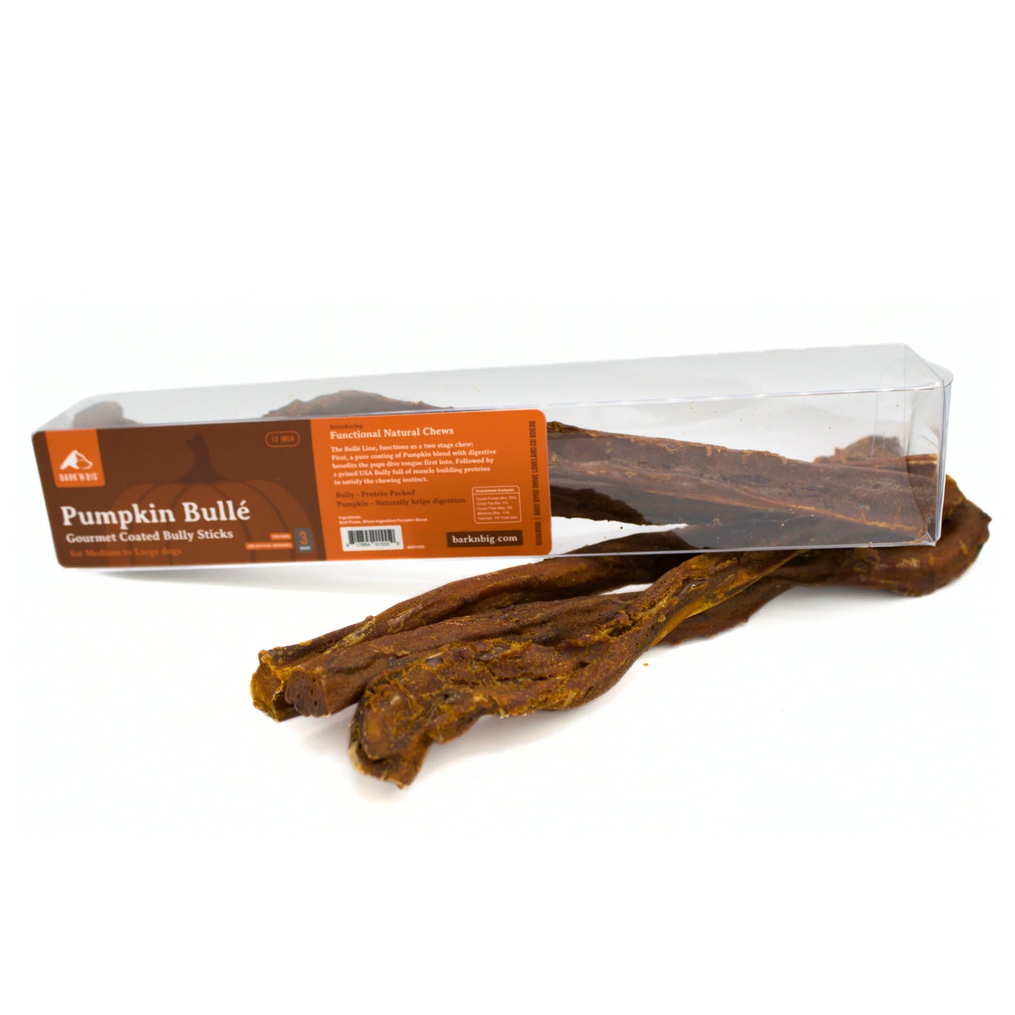 Bullé Pumpkin Bully Sticks