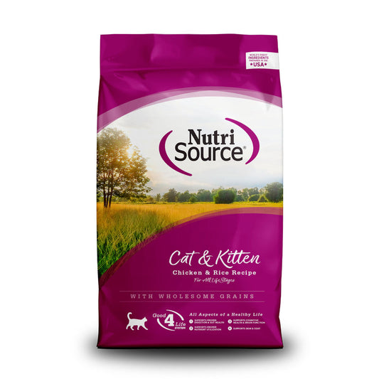 Nutrisource cat and kitten chicken and rice