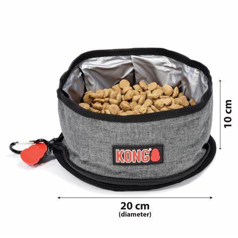 kong travel fold up bowl