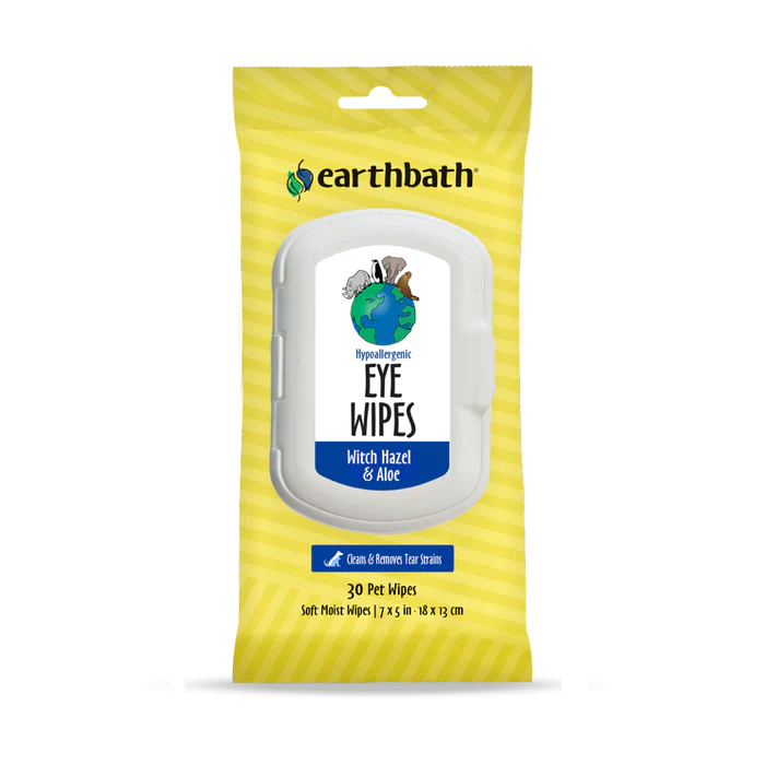 Earthbath Eye Wipes for Dogs and Cats