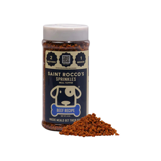 Saint Rocco's beef sprinkles meal topper