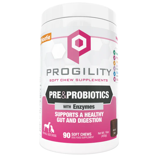 Nootie Progility Pre & Probiotics Soft Chew Supplements