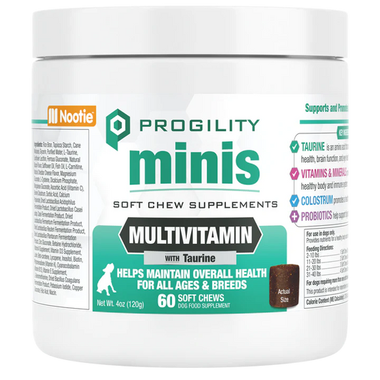 Nootie Progility Multivitamin Soft Chew Supplements