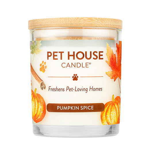 Pet House pumpkin spice large candle