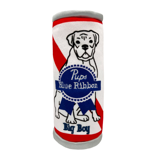 Huxley and Kent pups blue ribbon dog toy