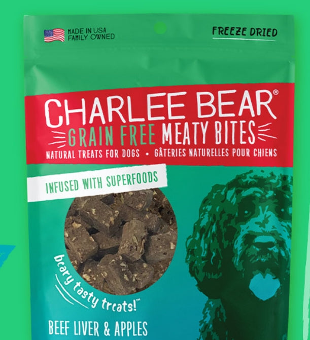 Charlee Bear Meaty Bites Beef & Apple