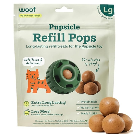 WOOF Pupsicle Refill Pops