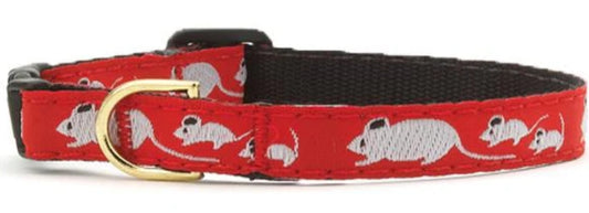 Up Country Mouse Cat Collar