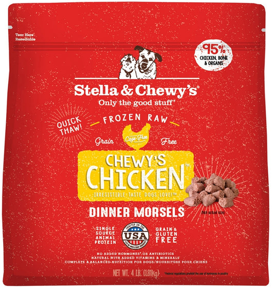 Stella & Chewy's Chicken Frozen Raw Morsels