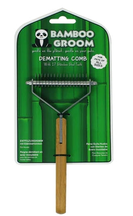 Dematting Comb with 17 Stainless Steel Teeth