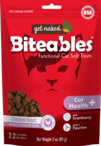 N-Bone Get Naked Cat Biteables Health Plus