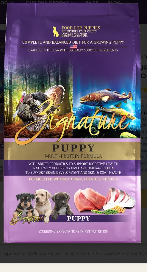 Zignature Puppy Food