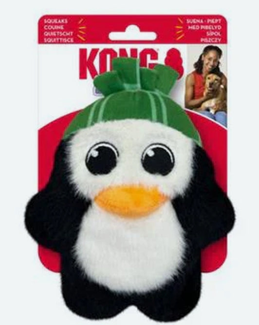 Kong Holiday Snuzzles Penguin Dog Toy Small