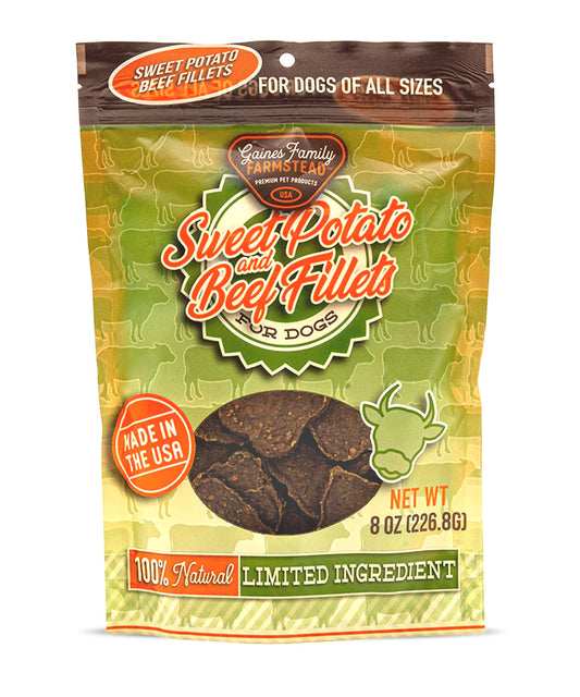 Sweet Potato and Beef Filllets 8oz
