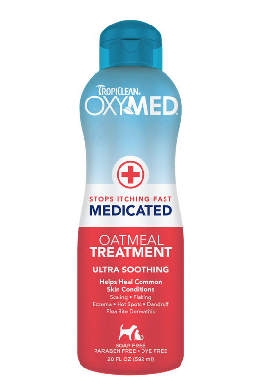 tropiclean oxy medicated oatmeal treatment