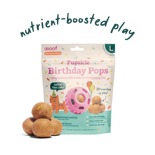 woof dog birthday pops