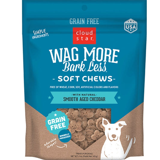 Wagmore dog grain free soft and chewy cheddar