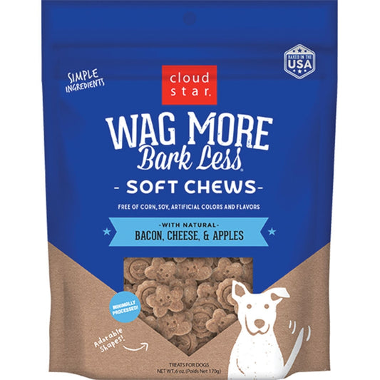 Wagmore dog soft and chewy bacon and cheese
