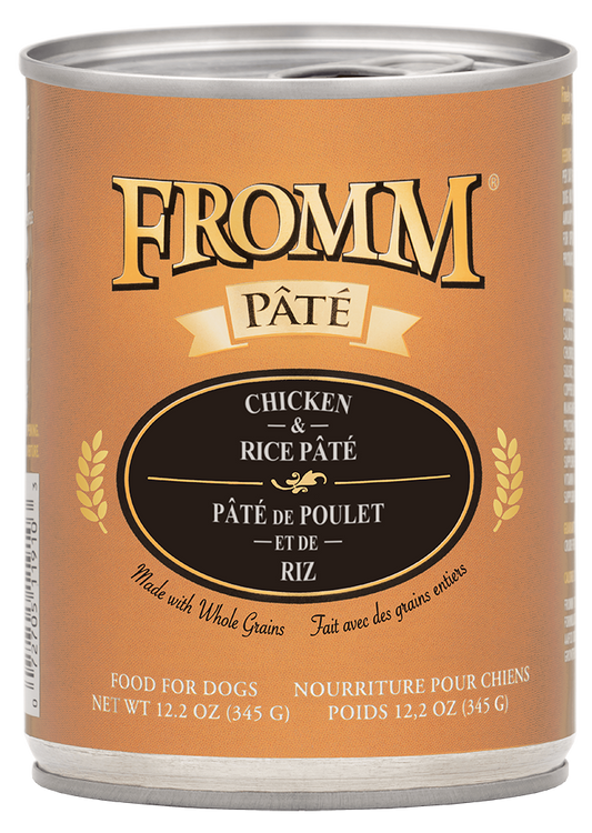 fromm chicken and rice pate