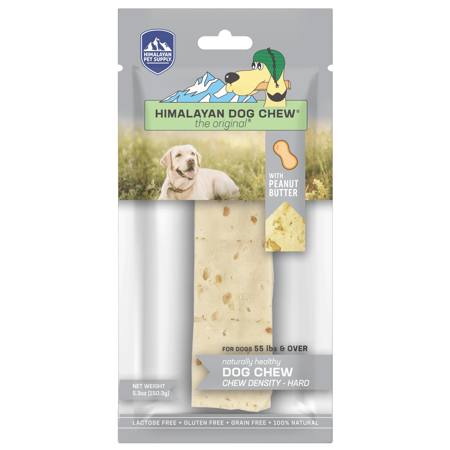 Himalayan Dog Chew XLarge For Dogs over 55# -Peanut Butter