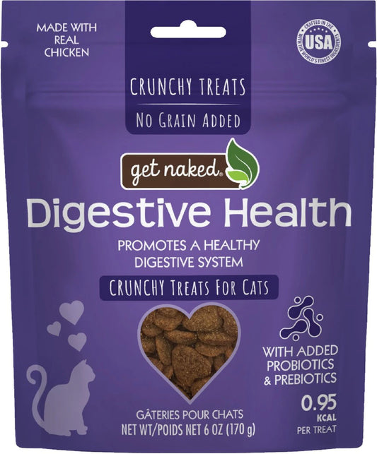 Get naked cat digestive crunchy treats