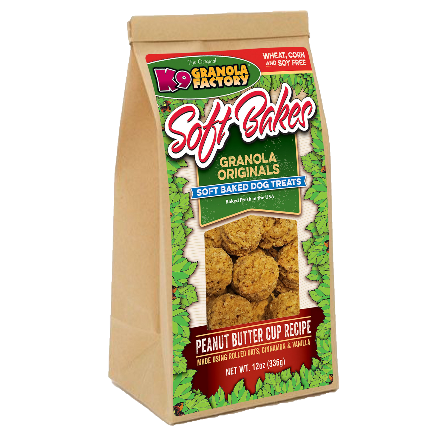 K9 granola factory soft baked peanut butter cup cookies