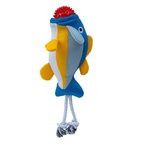 territory fish two in 1 tug toy