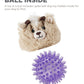 Reversi-Balls Spike Ball Dog Toy  BROWN ANTELOPE