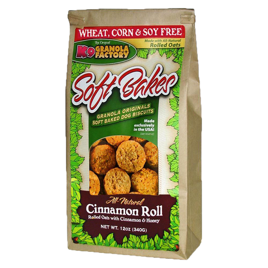 K9 granola factory soft baked cinnamon roll cookies