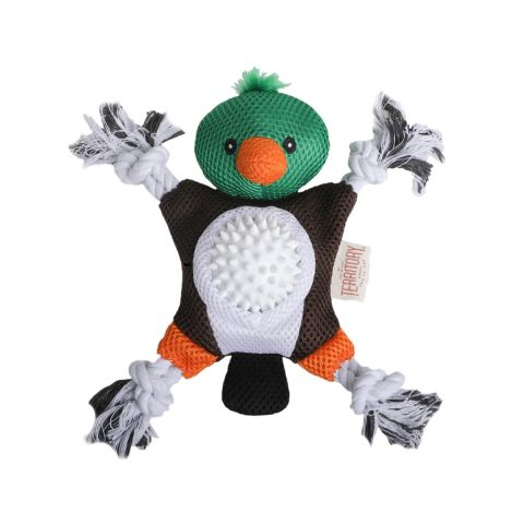 territory 2 in 1 mallard dog toy