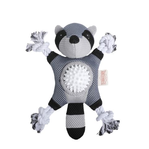 Territory 10 in dog raccon 2 in 1 tug and fetch