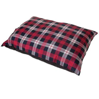 petmate plaid pillow value bed