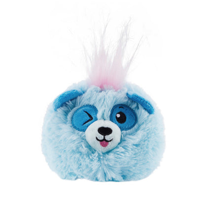 Reversi-Balls Spike Ball Dog Toy  BLUE PANDA