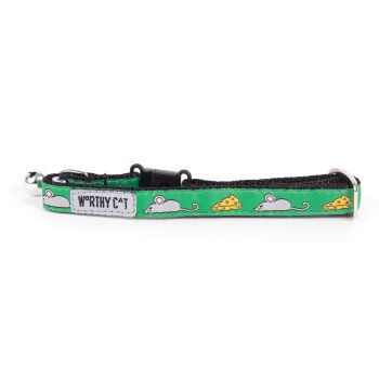 The Worthy Dog Mouse Cheese (CAT COLLAR)