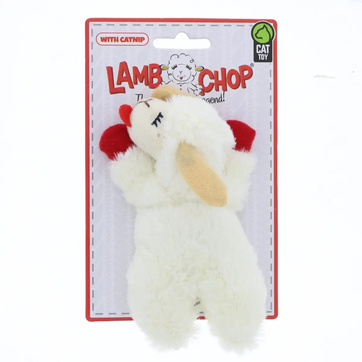 Multipet Lamb Chop (4" CAT TOY)