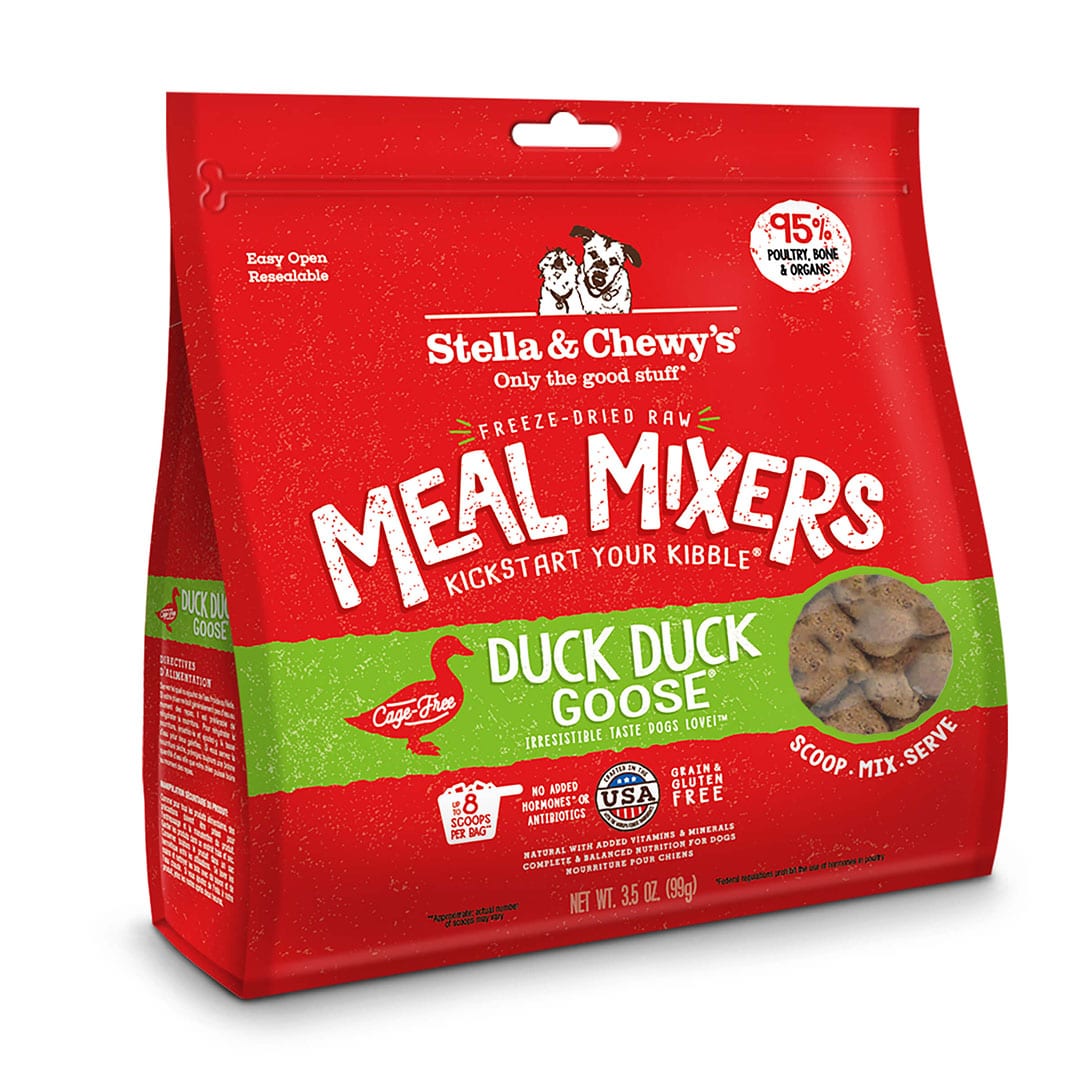 Stella & Chewy's Freeze Dried Raw Chewy's Duck Meal Mixers Dog Food Topper