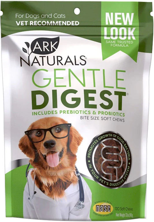 Ark Natural's Gentle Digest Bite Sized Soft Chews 32 oz