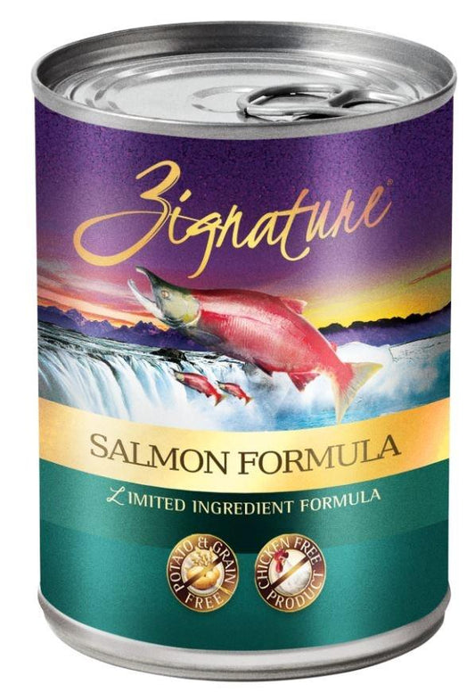 Zignature Grain Free Salmon Limited Ingredient Formula Canned Dog Food