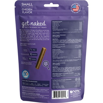 N-Bone Get Naked Grain Free Digestive Health Dental Chew Dog Treats